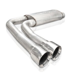 Ford SVT Lightning Performance Exhaust - Stainless Works - Catback, Dual Inlet/Outlet Chambered Muffler - `99-`04